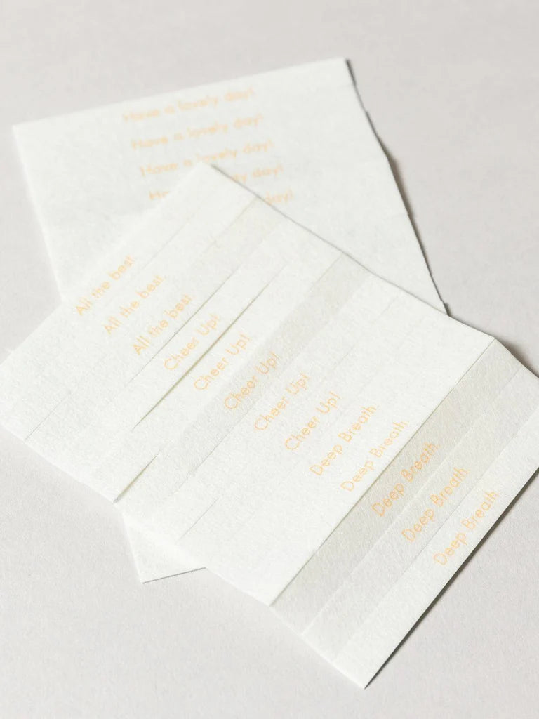 Washi Paper Incense Strips - #4 Mellow Grove