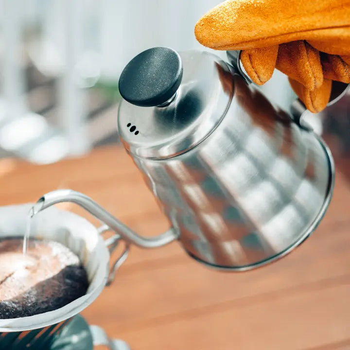 Outdoor V60 "Buono" Metal Drip Kettle - Silver 500ml