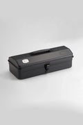 Y-350 Steel Toolbox with Top Handle and Camber Lid - Black