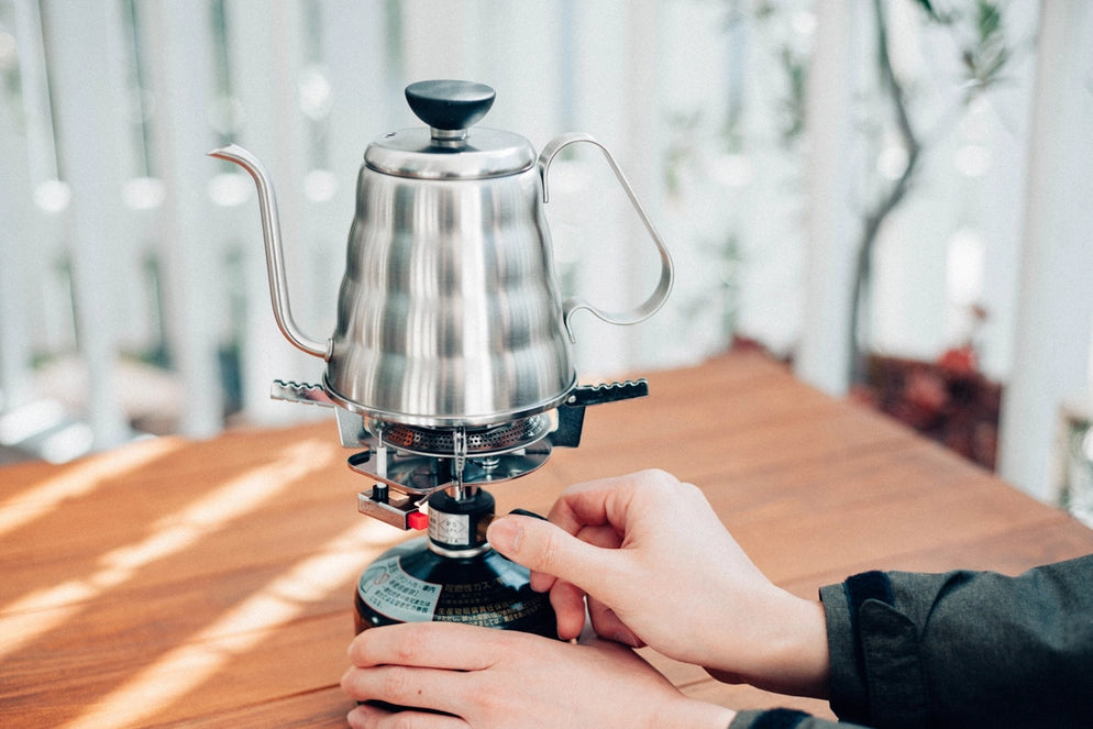 Outdoor V60 "Buono" Metal Drip Kettle - Silver 500ml