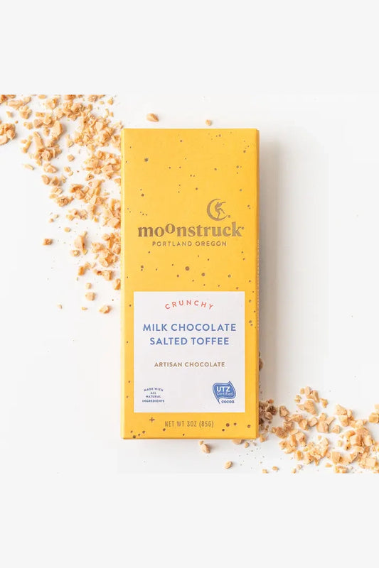Crunchy Milk Salted Toffee Bar