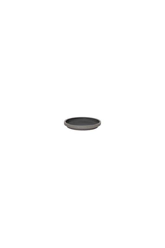Plate 3 3/8" x 1/2" - Dark Gray