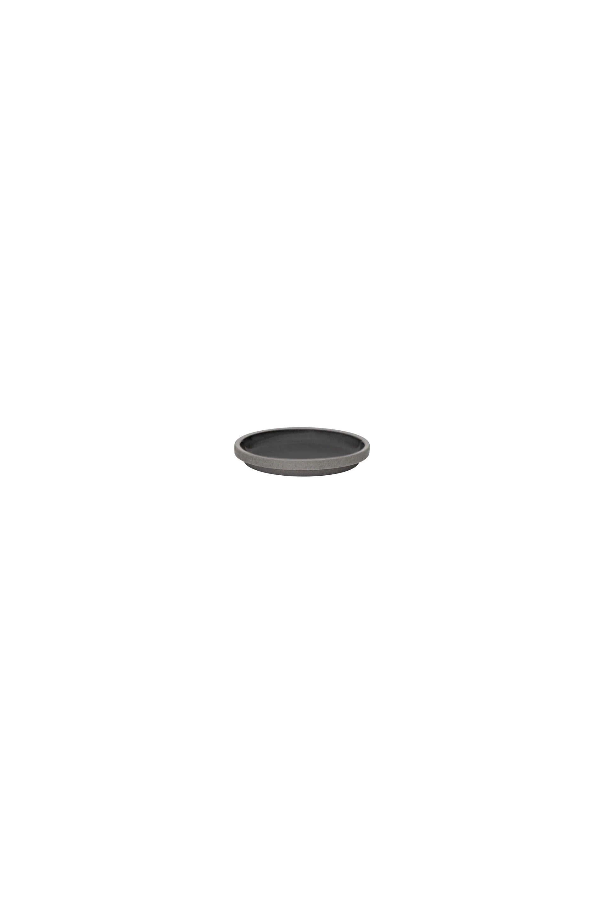 Plate 3 3/8" x 1/2" - Dark Gray