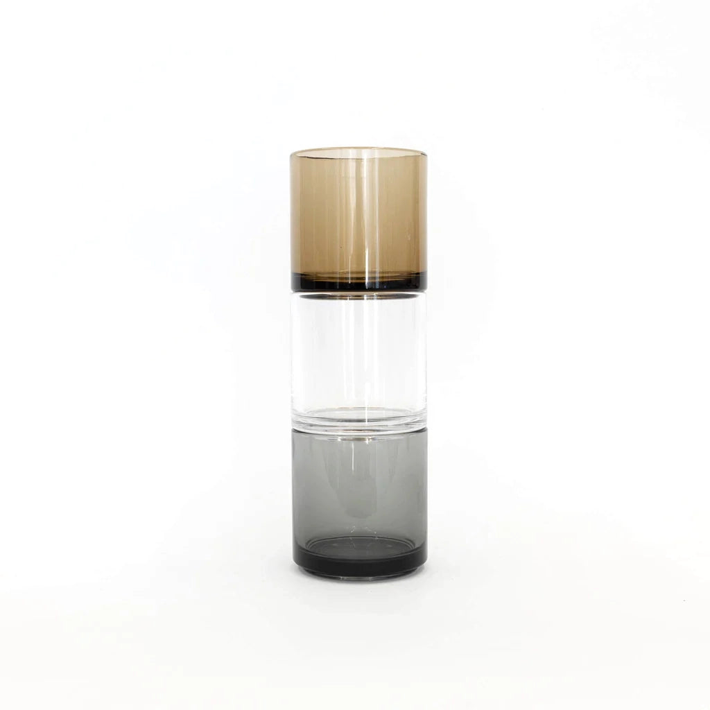 Glass Tumbler 13oz - Amber