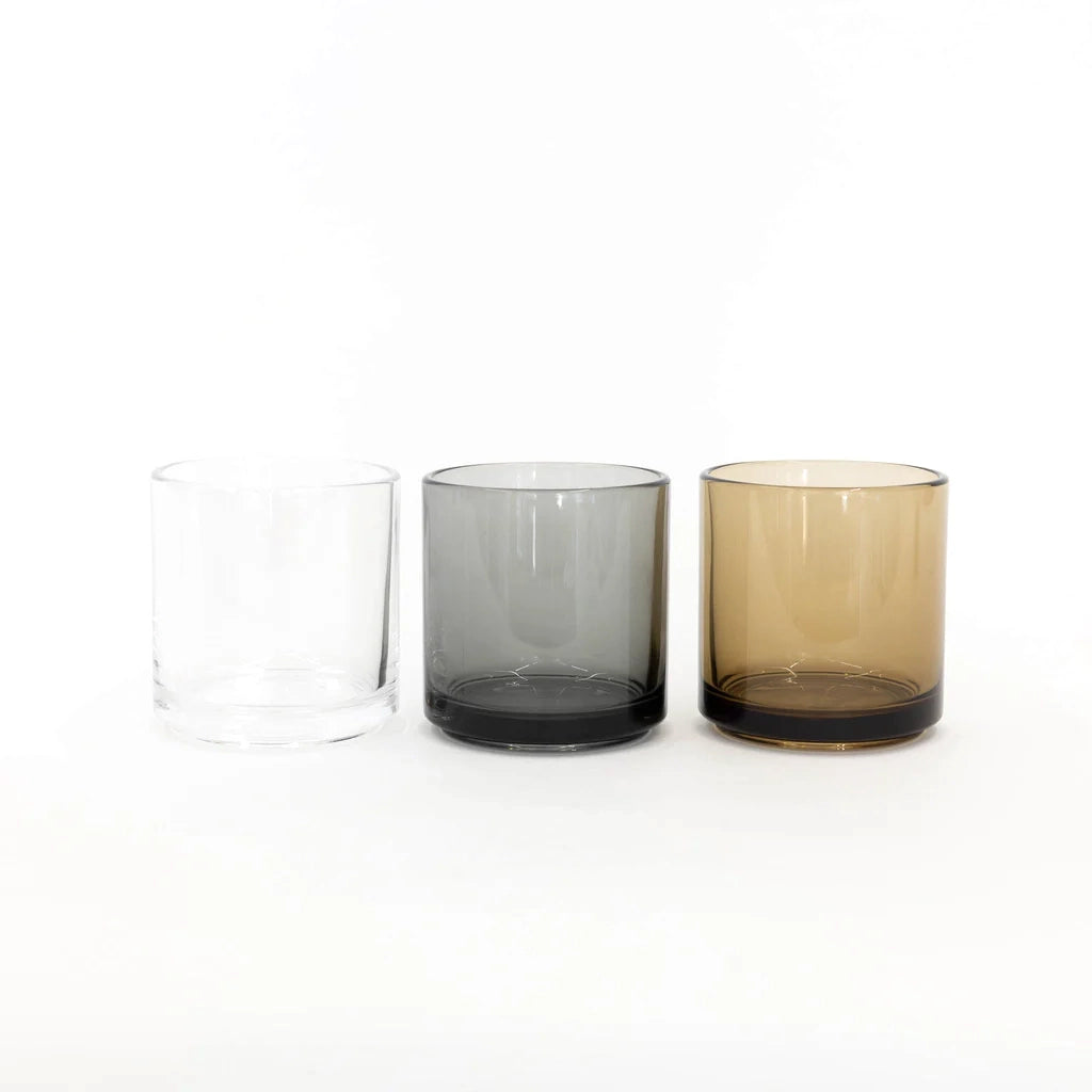 Glass Tumbler 13oz - Gray