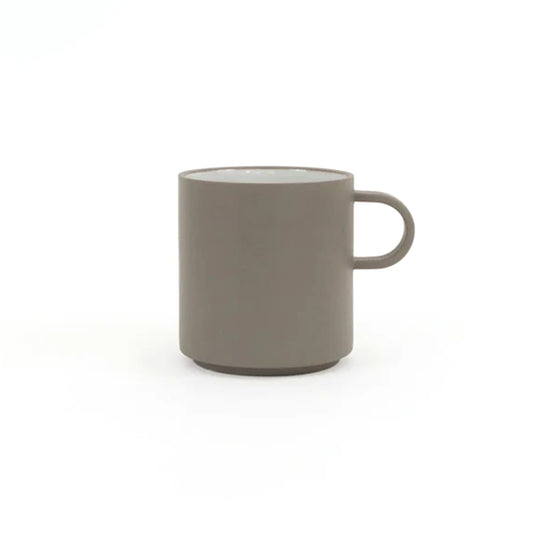 Mug 3 3/8" x 3 1/2" - Ash White
