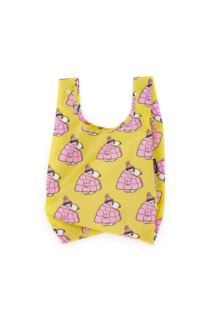 Baby Baggu x Peanut - Puffer Snoopy Pink