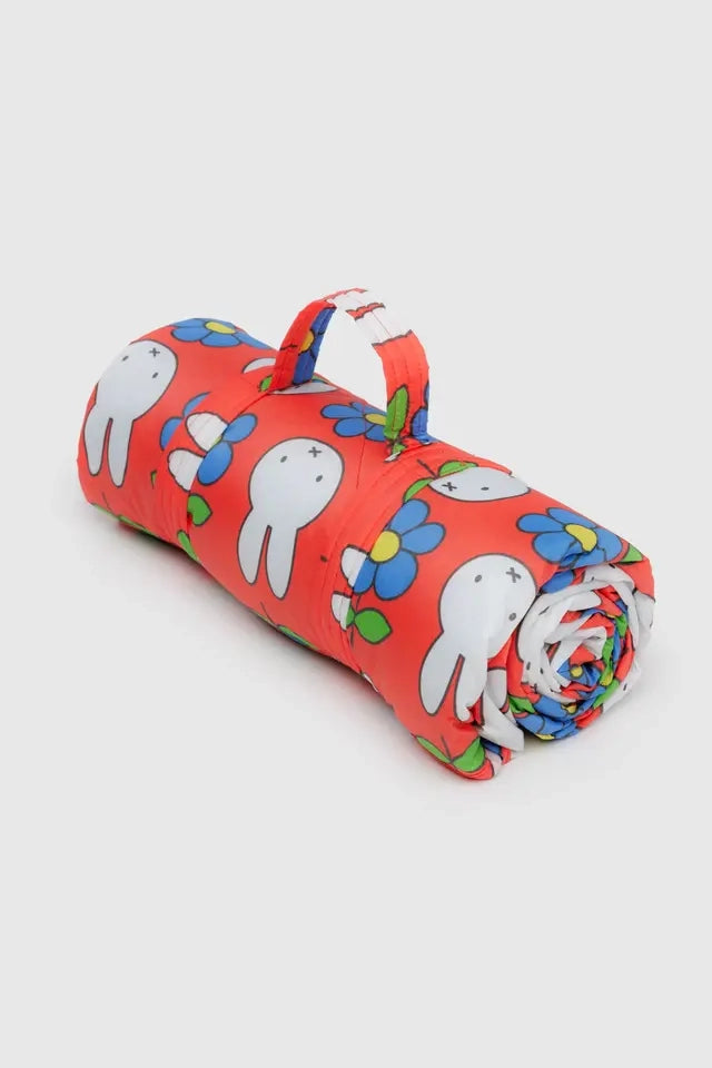 Puffy Picnic Blanket - Flower Miffy