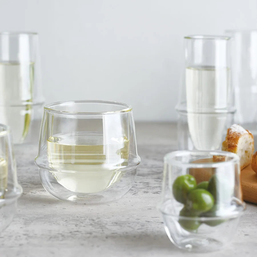 KRONOS double wall champagne glass 160ml