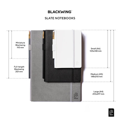 Blackwing Slate Notebook - Large Grey Dot Grid