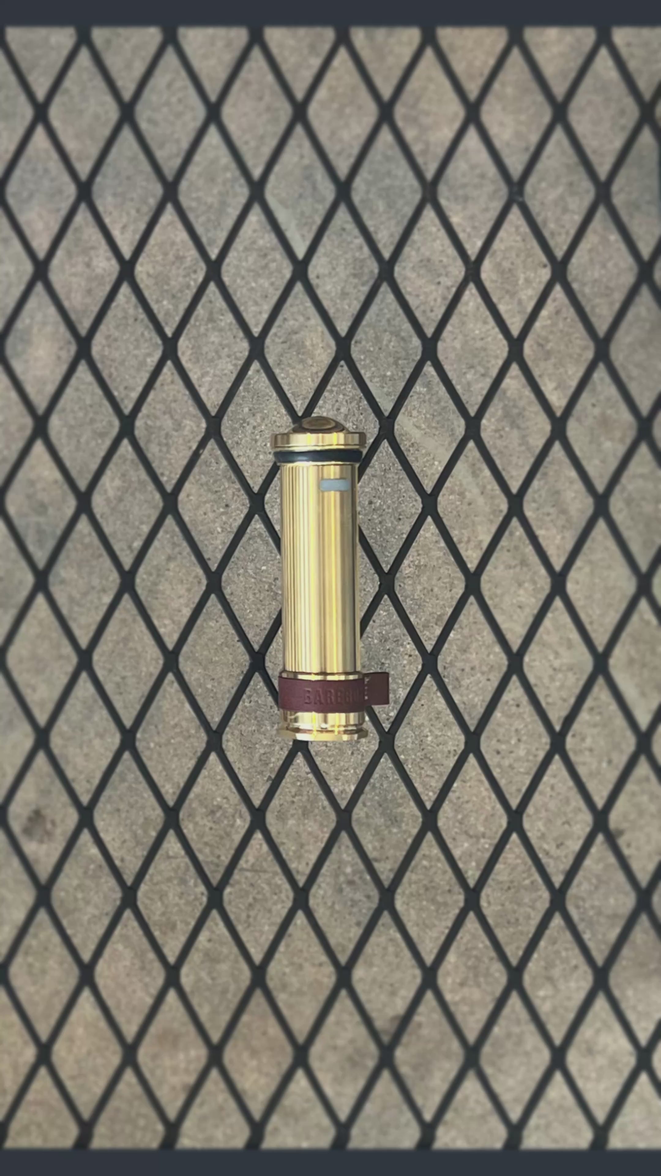 Mini Flashlight - Brass