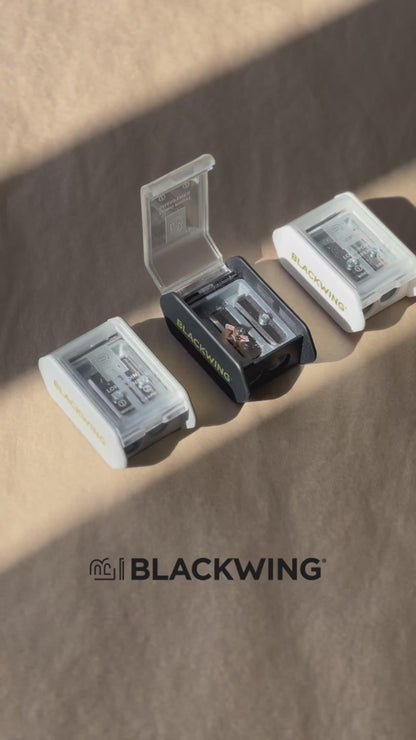 Blackwing Two-Step Long Point Sharpener - White