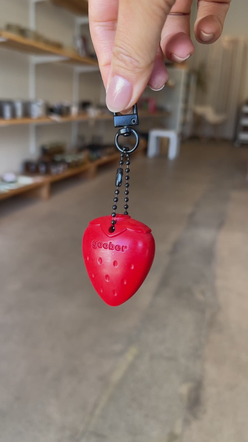 Farm Crayon Key Ring - Carrot