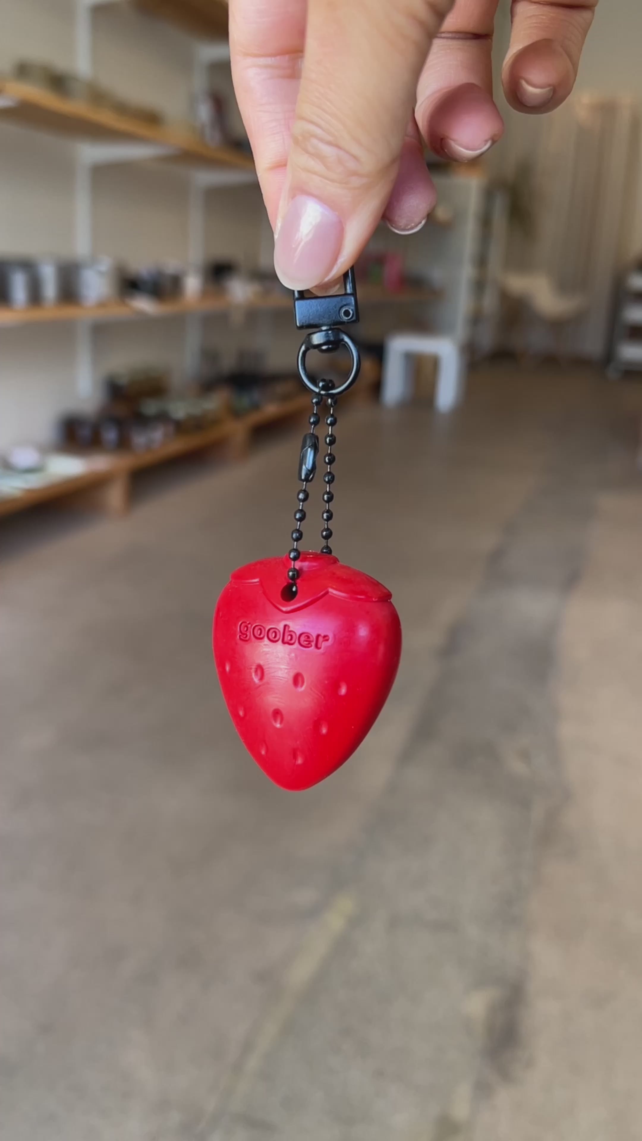 Farm Crayon Key Ring - Carrot