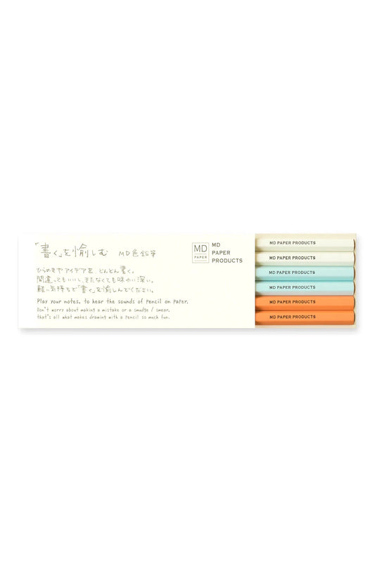 MD COLOR PENCIL 6 PCS SET