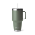 RAMBLER 35 OZ STRAW MUG - Camp Green