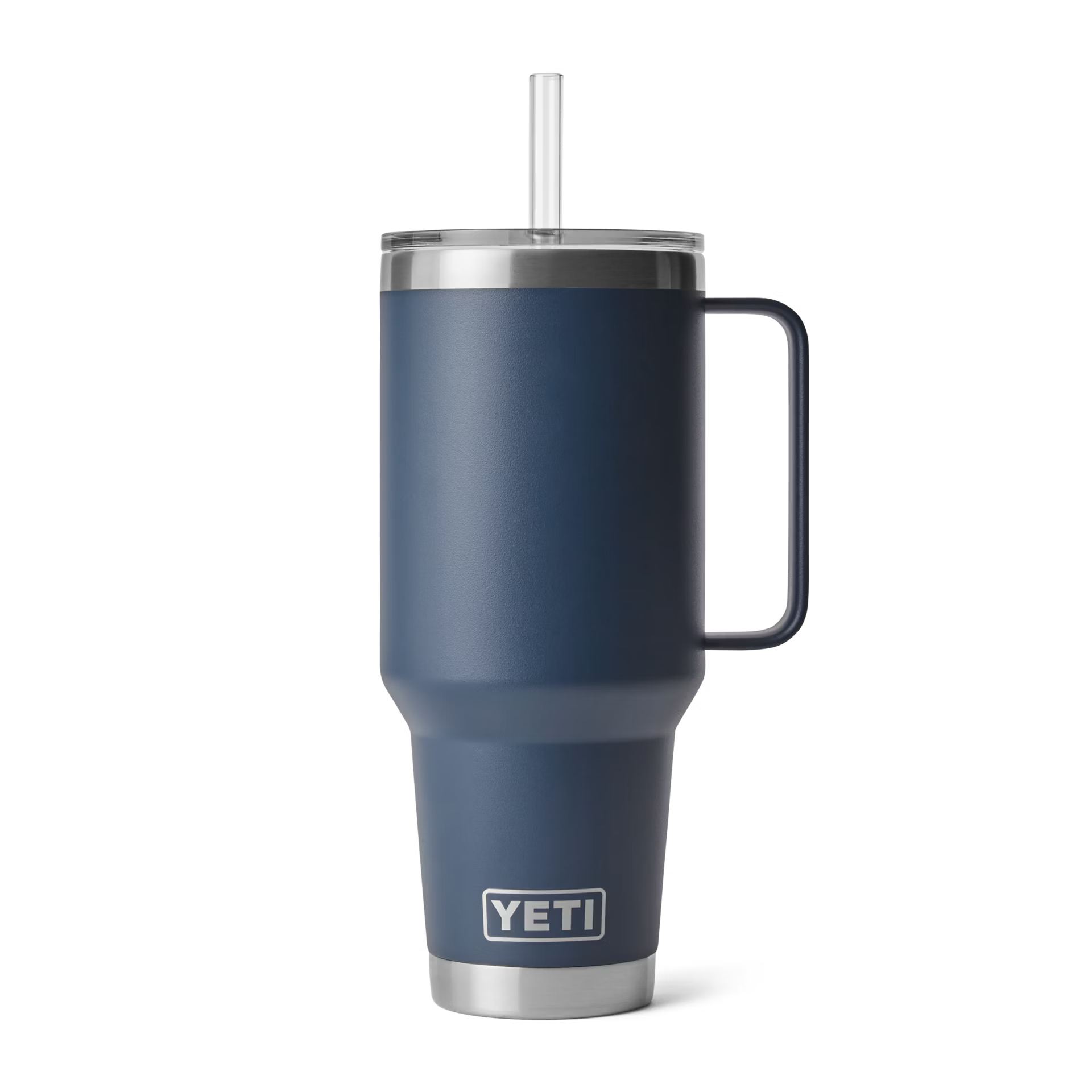 RAMBLER 42 OZ STRAW MUG - Navy