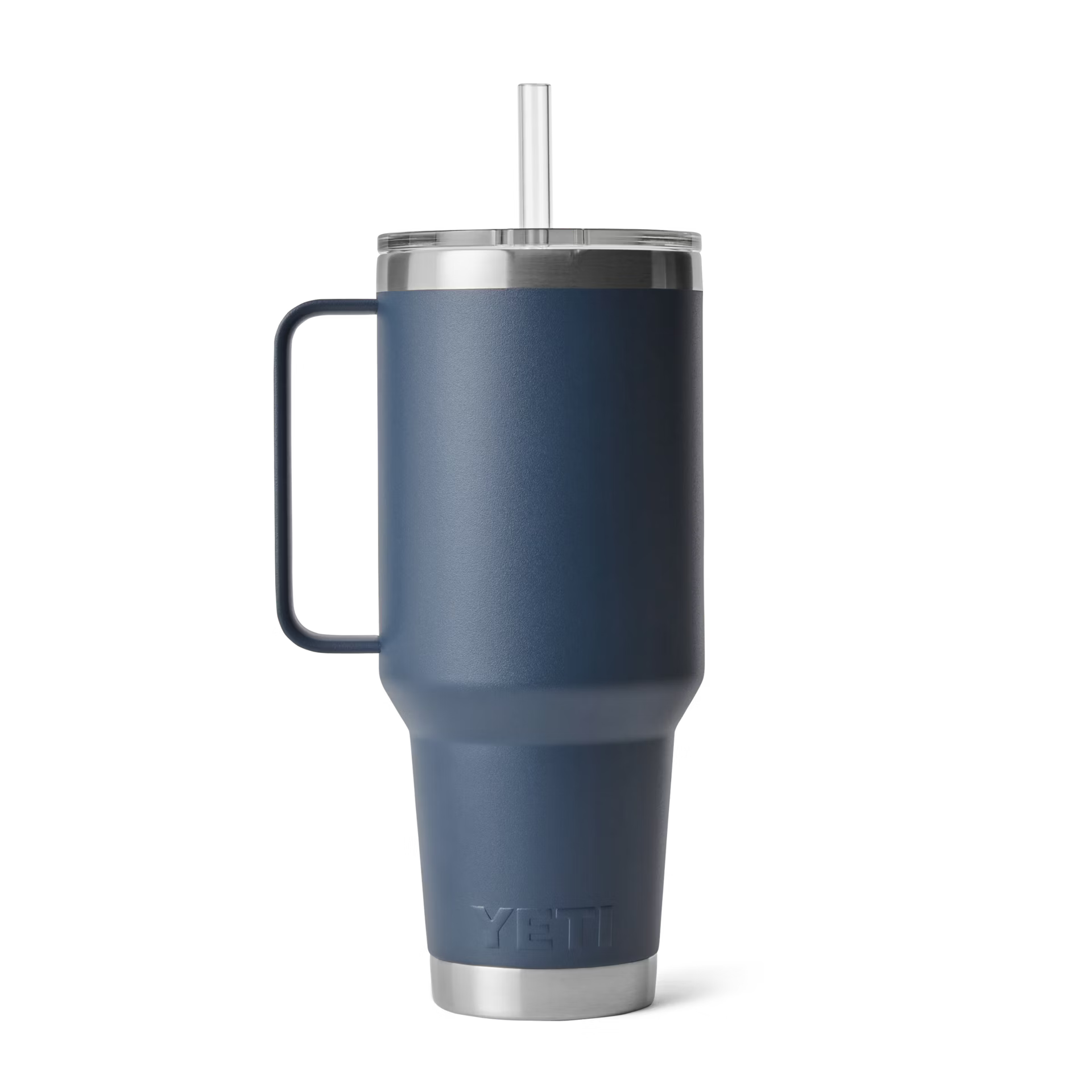 RAMBLER 42 OZ STRAW MUG - Navy