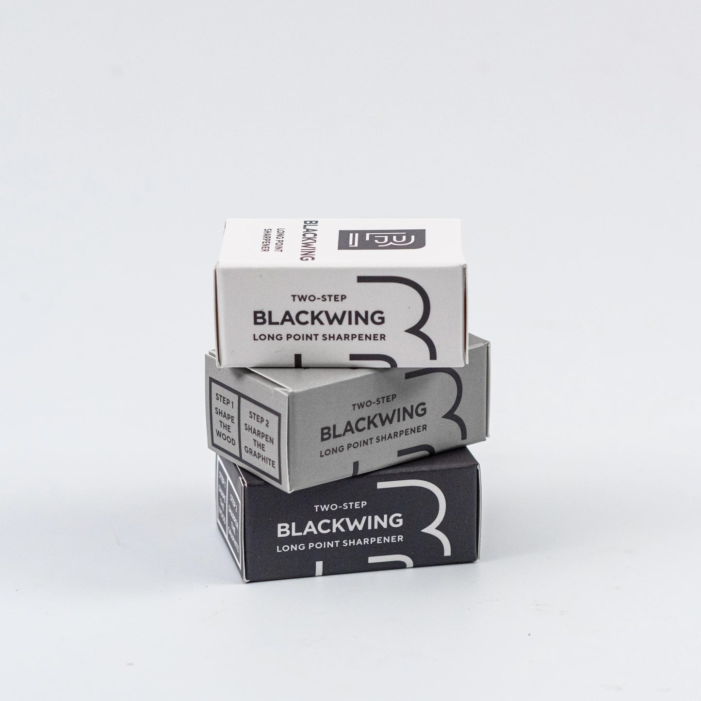 Blackwing Two-Step Long Point Sharpener - Grey