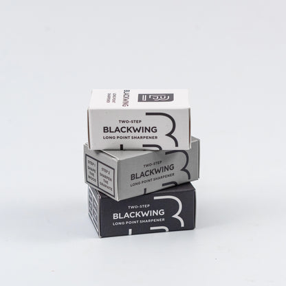 Blackwing Two-Step Long Point Sharpener - White