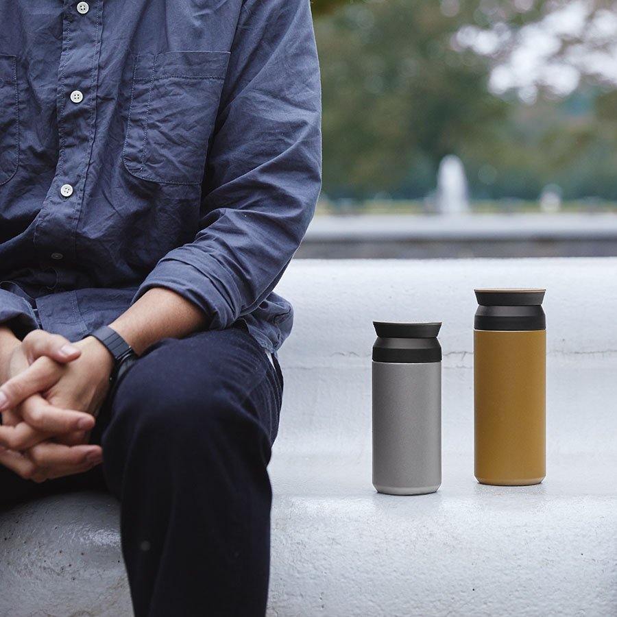 Travel Tumbler Silver 500ml