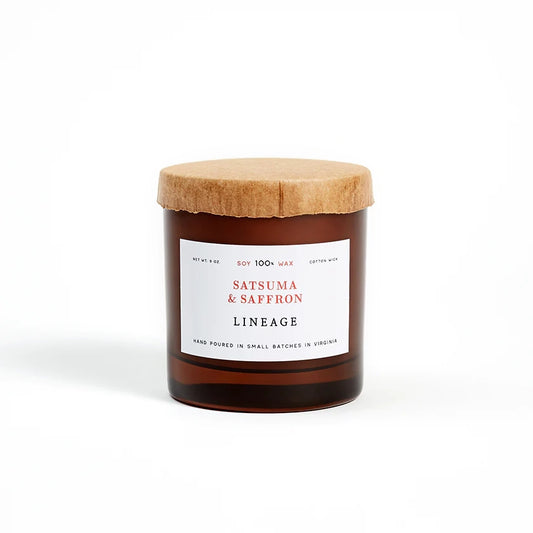 Satsuma & Saffron - 9 oz Soy Candle