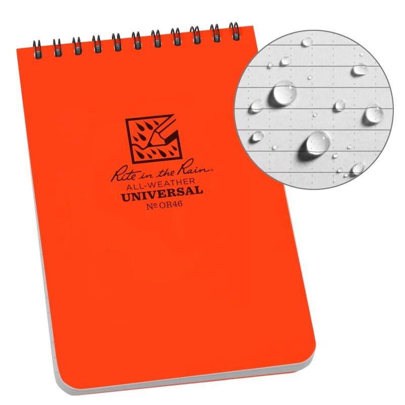 4 x 6 Notebook - Orange