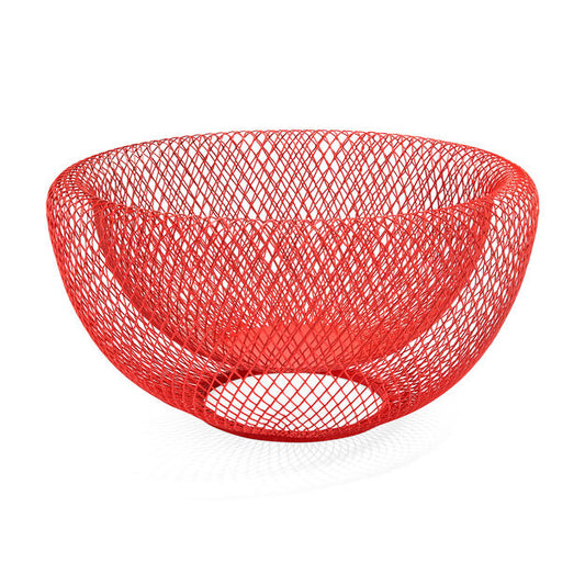 Wire Mesh Bowls - Red
