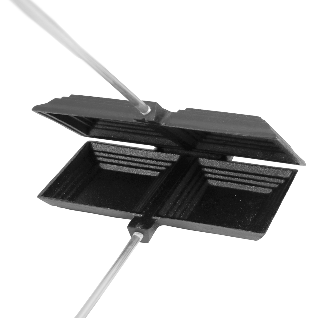 Double Camp Cooker Cast Iron