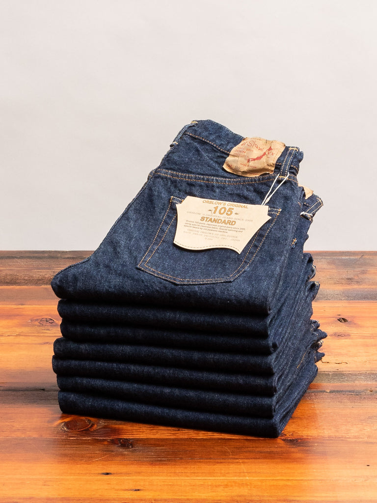105 Standard Selvedge Denim - One Wash