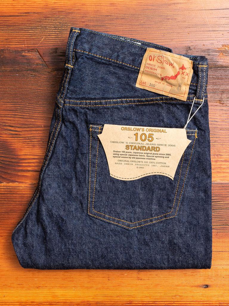 105 Standard Selvedge Denim - One Wash