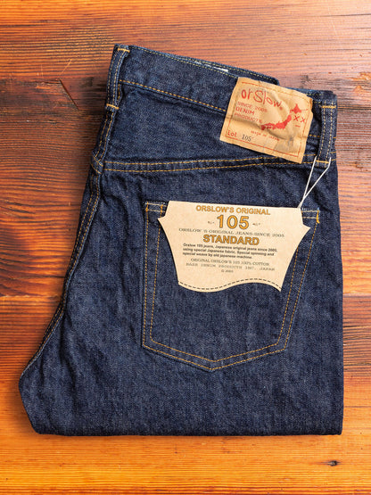 105 Standard Selvedge Denim - One Wash