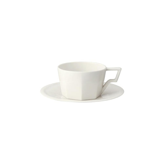 OCT cup & saucer 220ml / 7oz - White