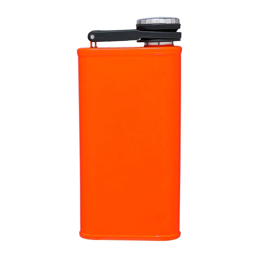 Classic Easy Fill Wide Mouth Flask 8 oz - Blaze Orange
