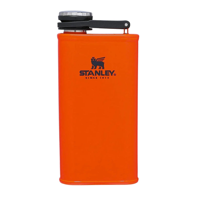 Classic Easy Fill Wide Mouth Flask 8 oz - Blaze Orange