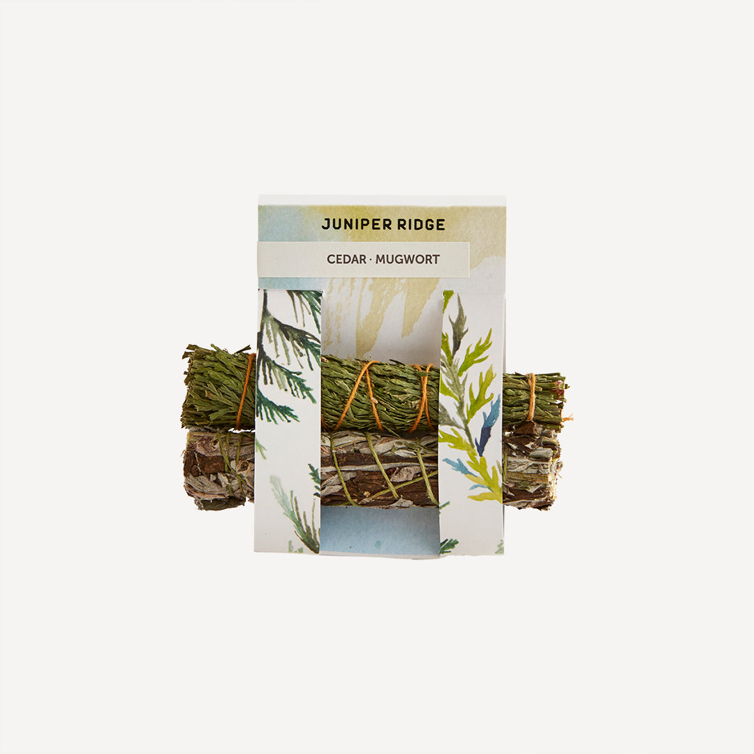 Cedar + Mugwort - Natural Incense