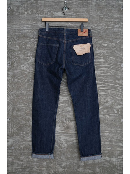 ORSLOW 107 Slim-Fit Selvedge Denim Jeans for Men