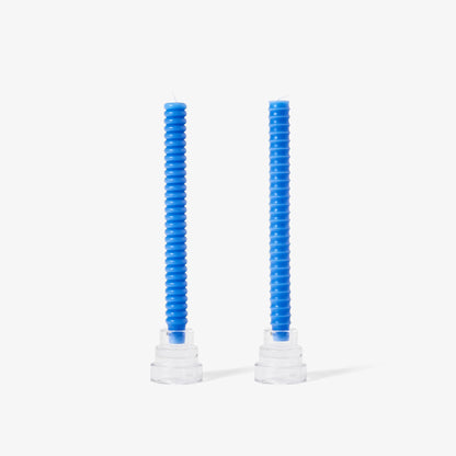 Dusen Dusen Taper Candles Set of 2 - Blue