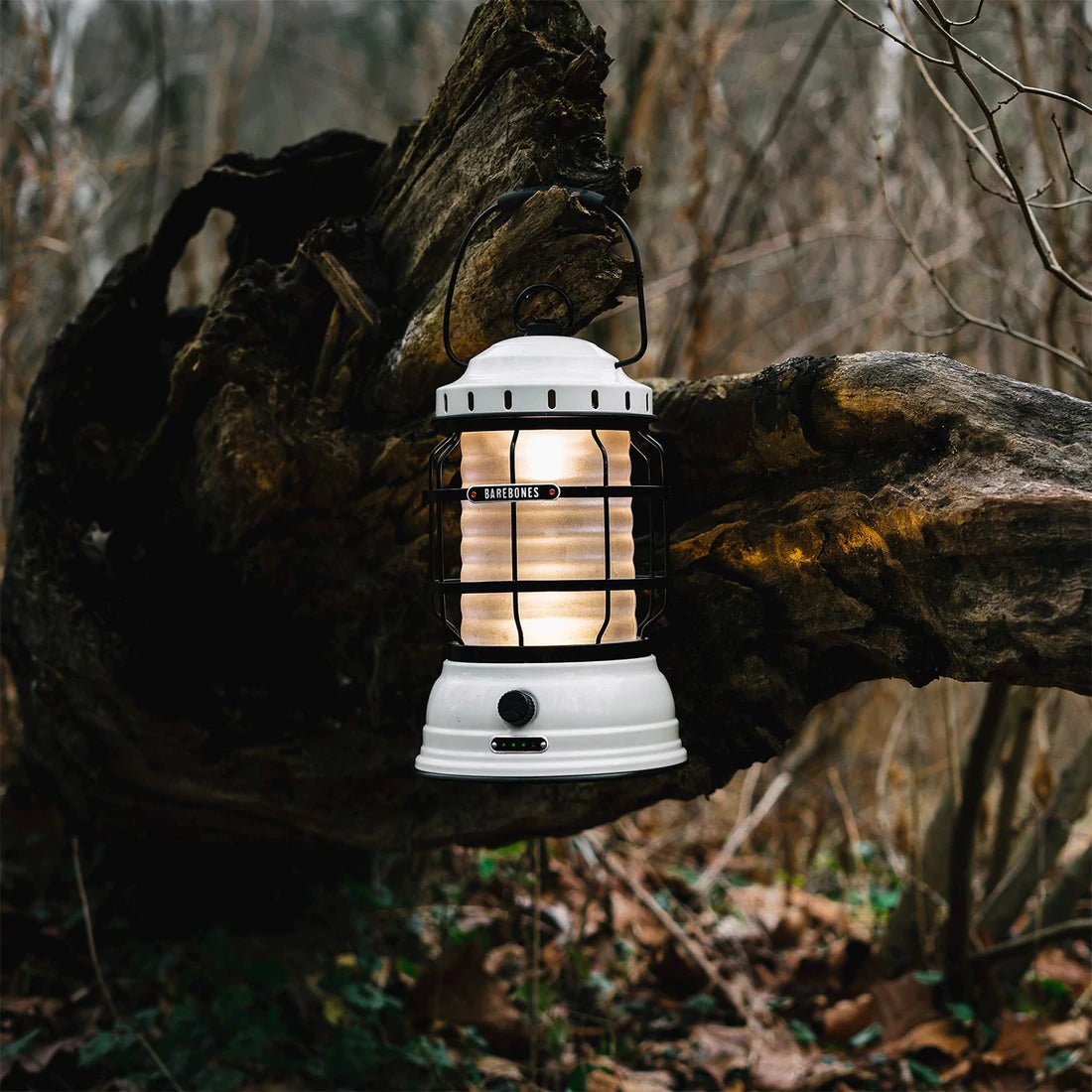 Forest Lantern - Vintage White