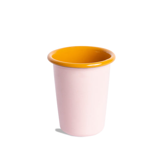 Small Tumbler Get Out - Pink/Mustard