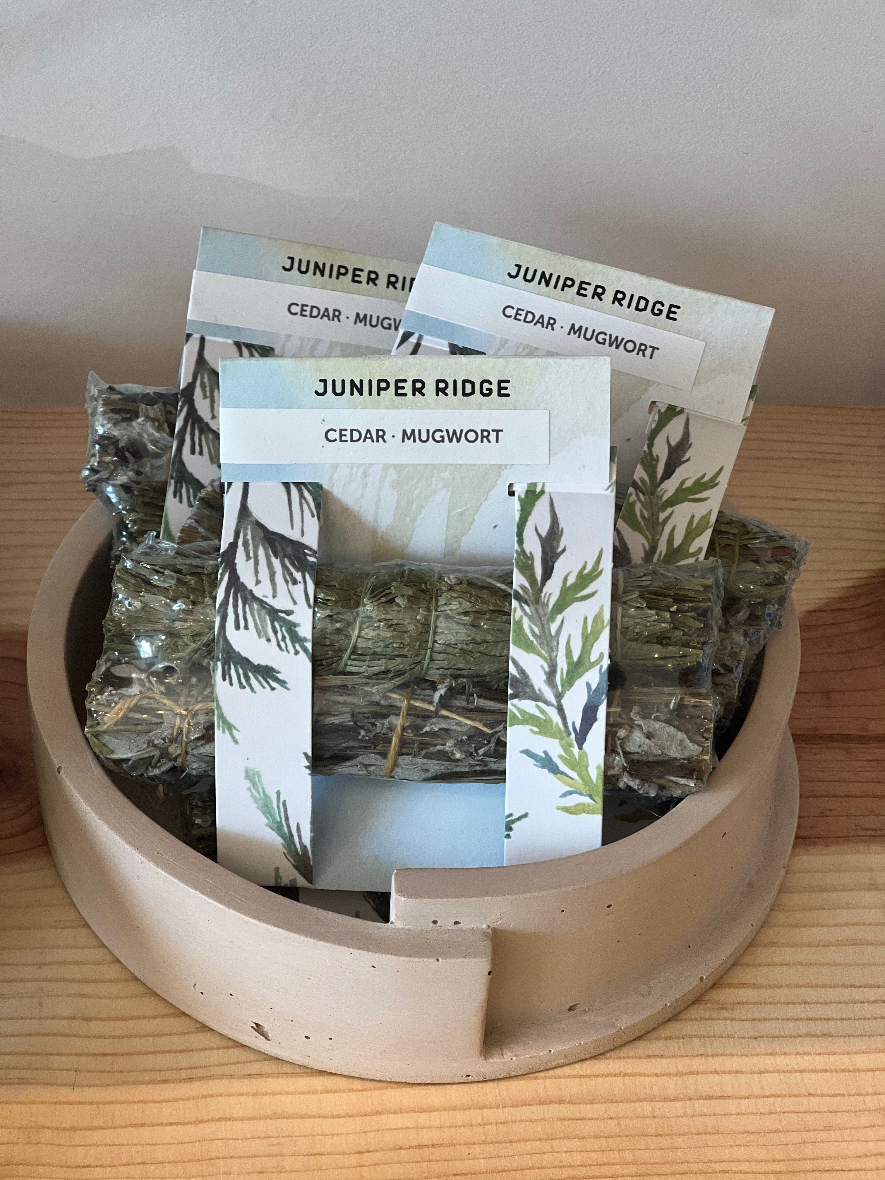 Cedar + Mugwort - Natural Incense
