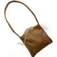 Corduroy Utility Small Shoulder Bag - Brown