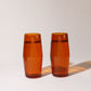 Century 16oz Glasses Set of Two - Amber