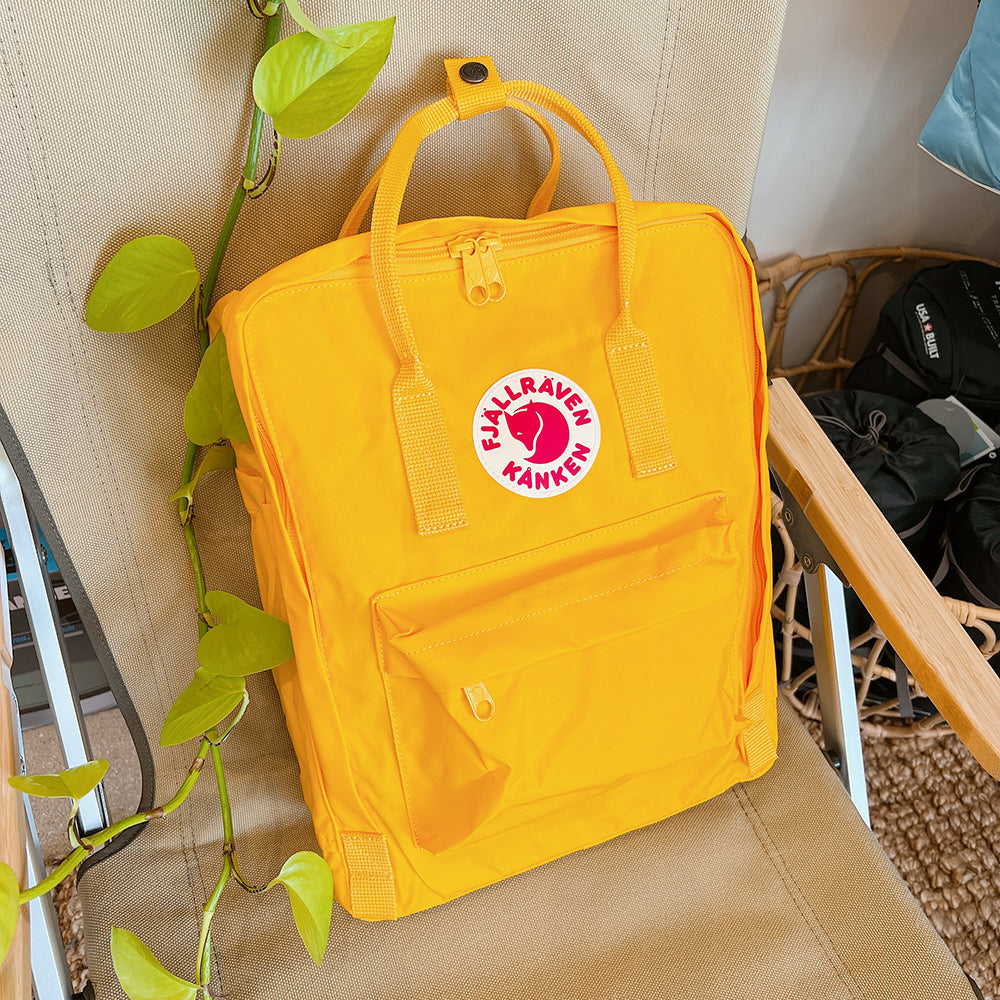 Fjallraven backpack store warm yellow