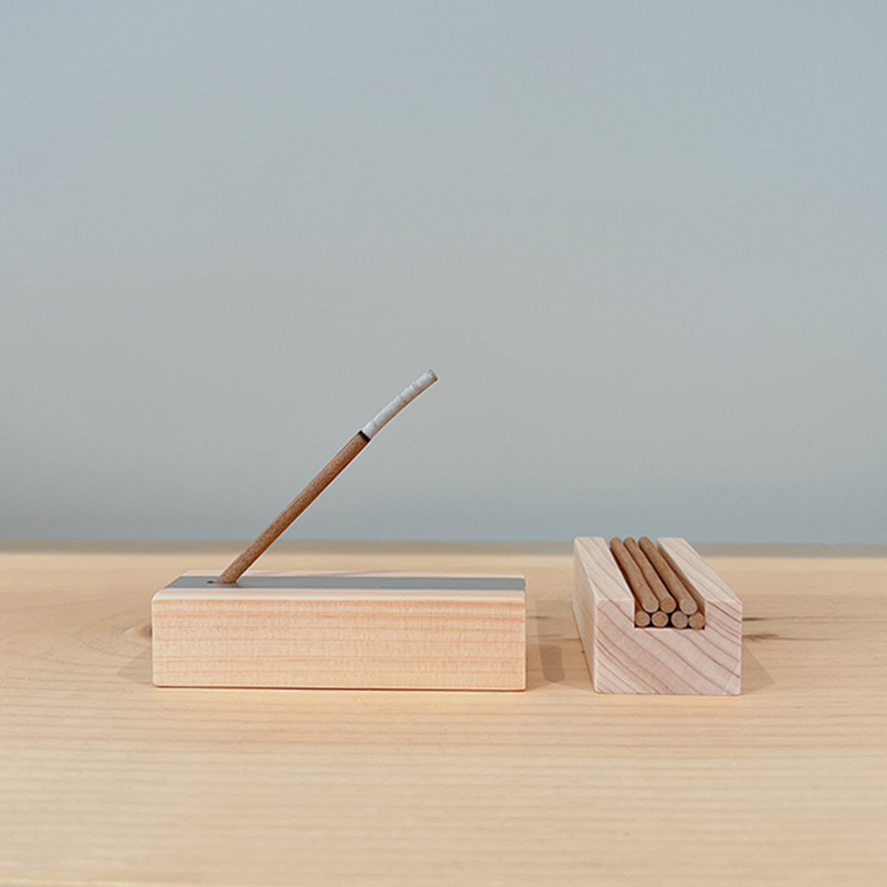 Hinoki Incense w/ Holder
