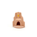 Southwest Style Corner Fireplace with Pinon 40 count Box of natural wood incense