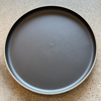 Plate 10" x 7/8" - Black