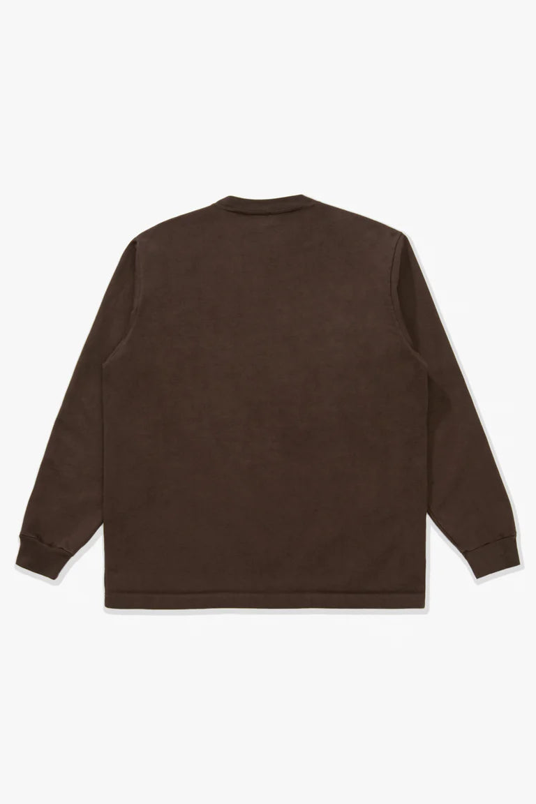 L/S Rugby T-Shirt - Dark Taupe