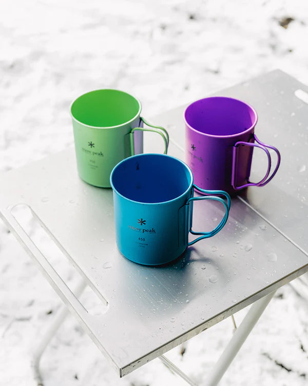 Ti-Single 450 Anodized Cup Renewed - Blue