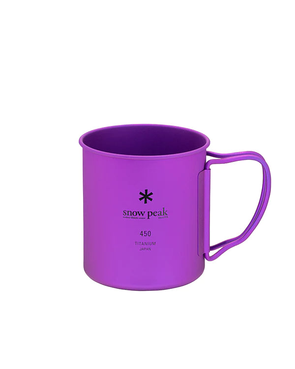 Ti-Single 450 Anodized Cup Renewed - Purple